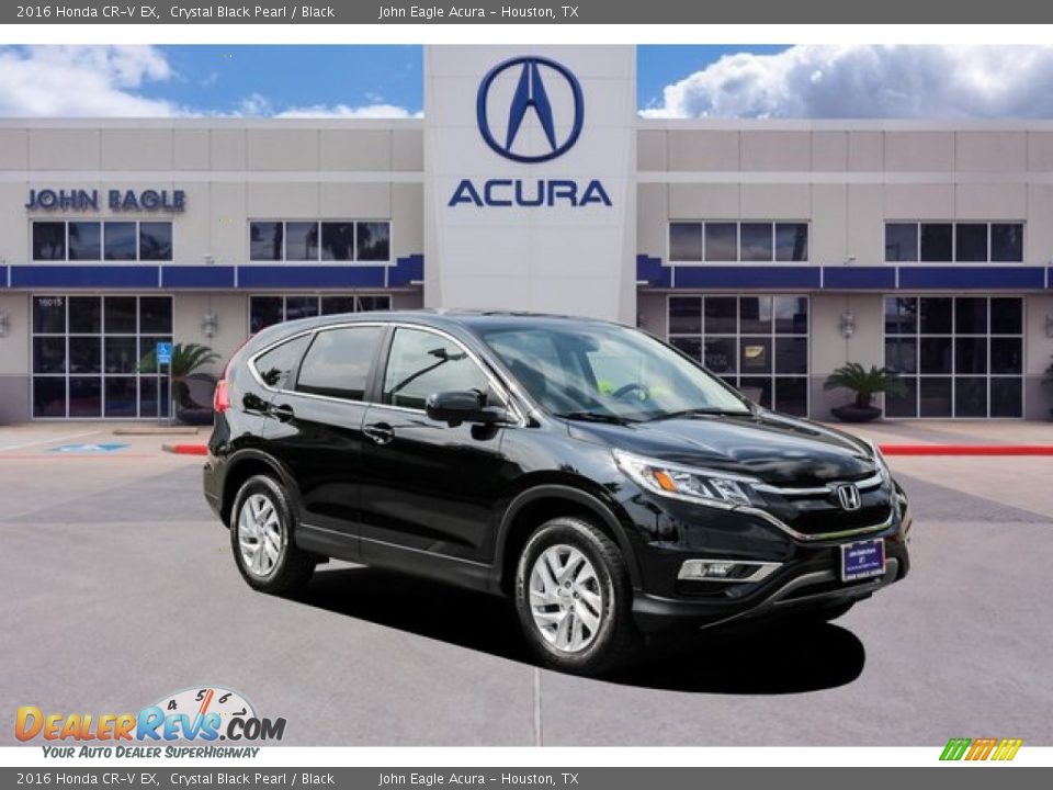 2016 Honda CR-V EX Crystal Black Pearl / Black Photo #1