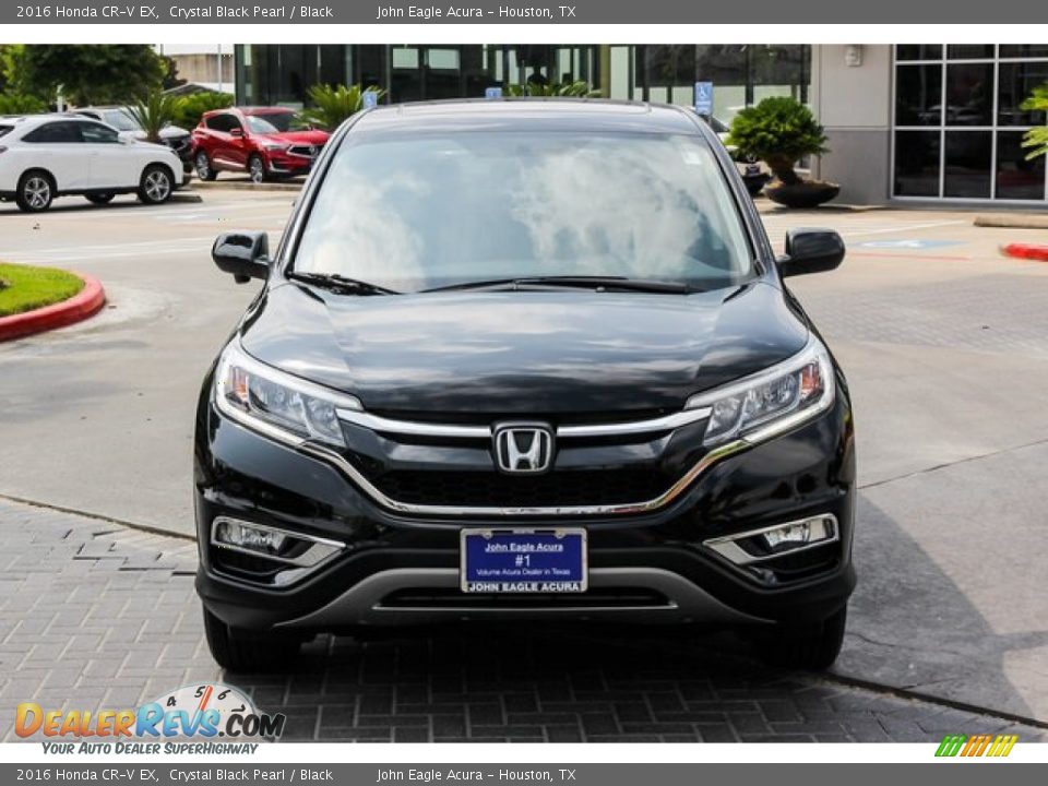 2016 Honda CR-V EX Crystal Black Pearl / Black Photo #2