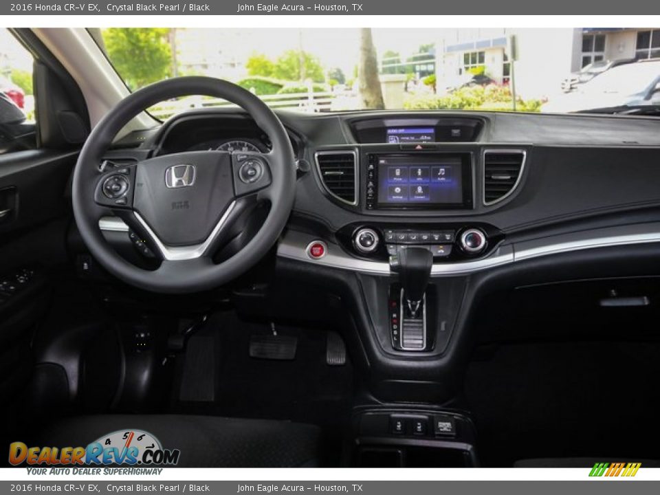 2016 Honda CR-V EX Crystal Black Pearl / Black Photo #27