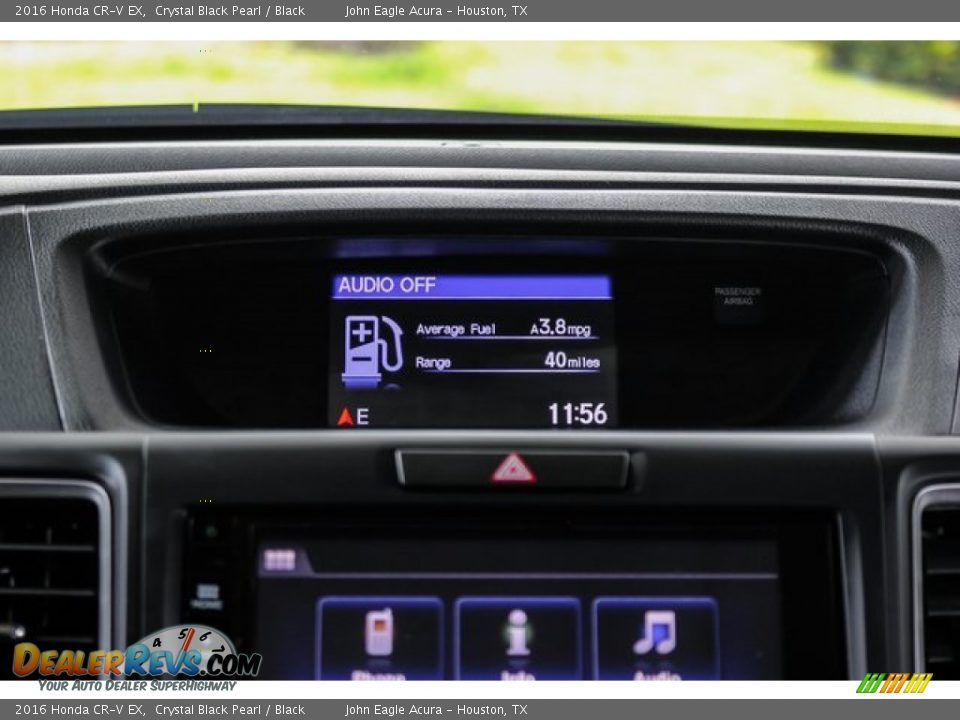 2016 Honda CR-V EX Crystal Black Pearl / Black Photo #28