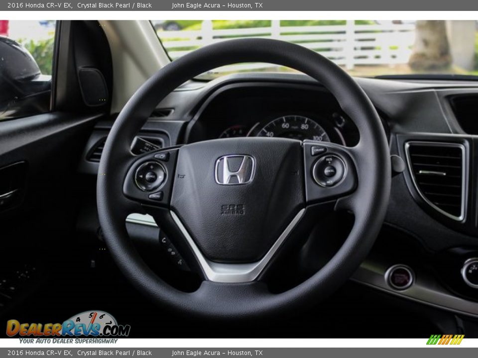 2016 Honda CR-V EX Crystal Black Pearl / Black Photo #32