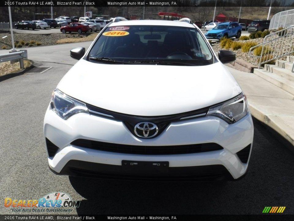 2016 Toyota RAV4 LE AWD Blizzard Pearl / Black Photo #4