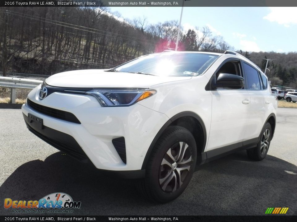 2016 Toyota RAV4 LE AWD Blizzard Pearl / Black Photo #5