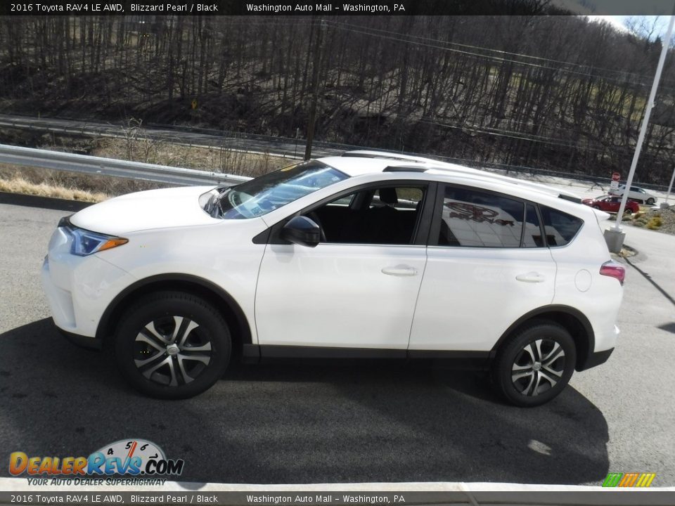 2016 Toyota RAV4 LE AWD Blizzard Pearl / Black Photo #6