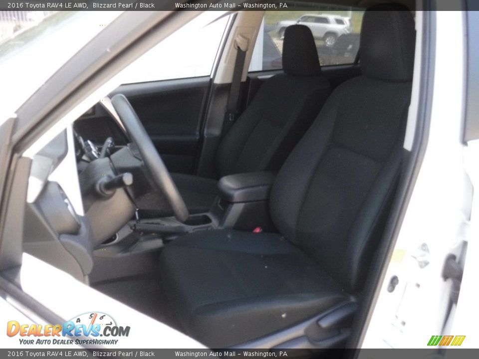 2016 Toyota RAV4 LE AWD Blizzard Pearl / Black Photo #12