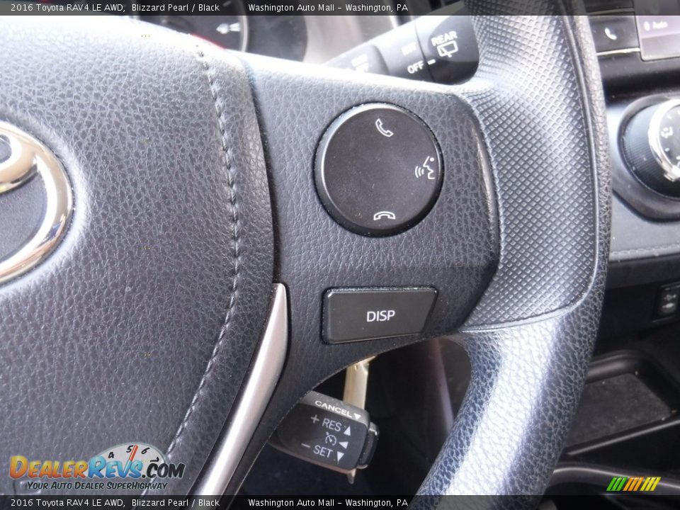 2016 Toyota RAV4 LE AWD Blizzard Pearl / Black Photo #17