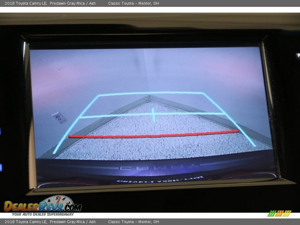 2018 Toyota Camry LE Predawn Gray Mica / Ash Photo #12