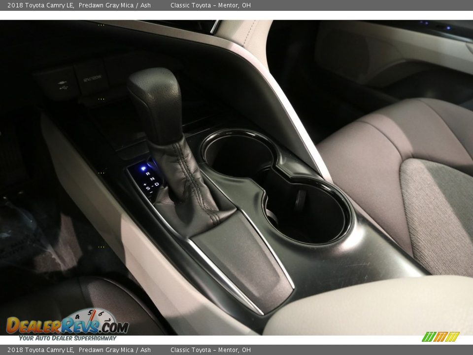 2018 Toyota Camry LE Predawn Gray Mica / Ash Photo #13