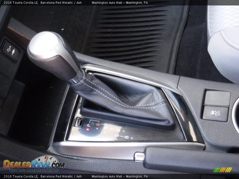 2016 Toyota Corolla LE Barcelona Red Metallic / Ash Photo #16