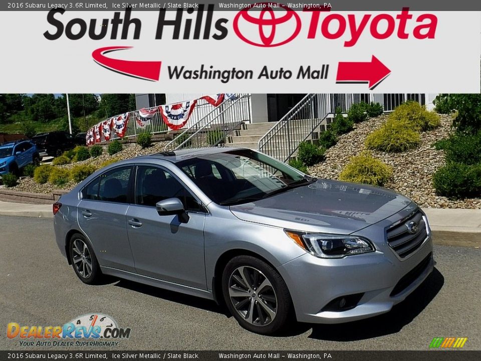 2016 Subaru Legacy 3.6R Limited Ice Silver Metallic / Slate Black Photo #1