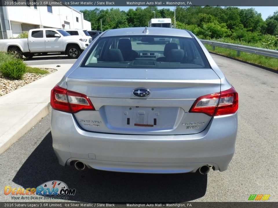 2016 Subaru Legacy 3.6R Limited Ice Silver Metallic / Slate Black Photo #8