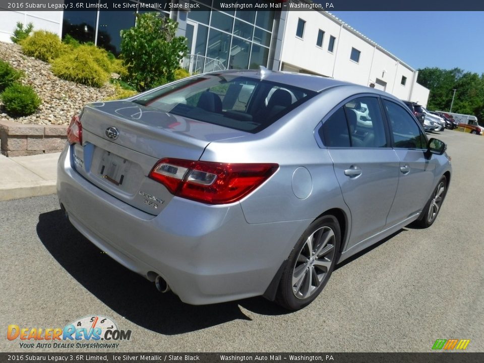 2016 Subaru Legacy 3.6R Limited Ice Silver Metallic / Slate Black Photo #9