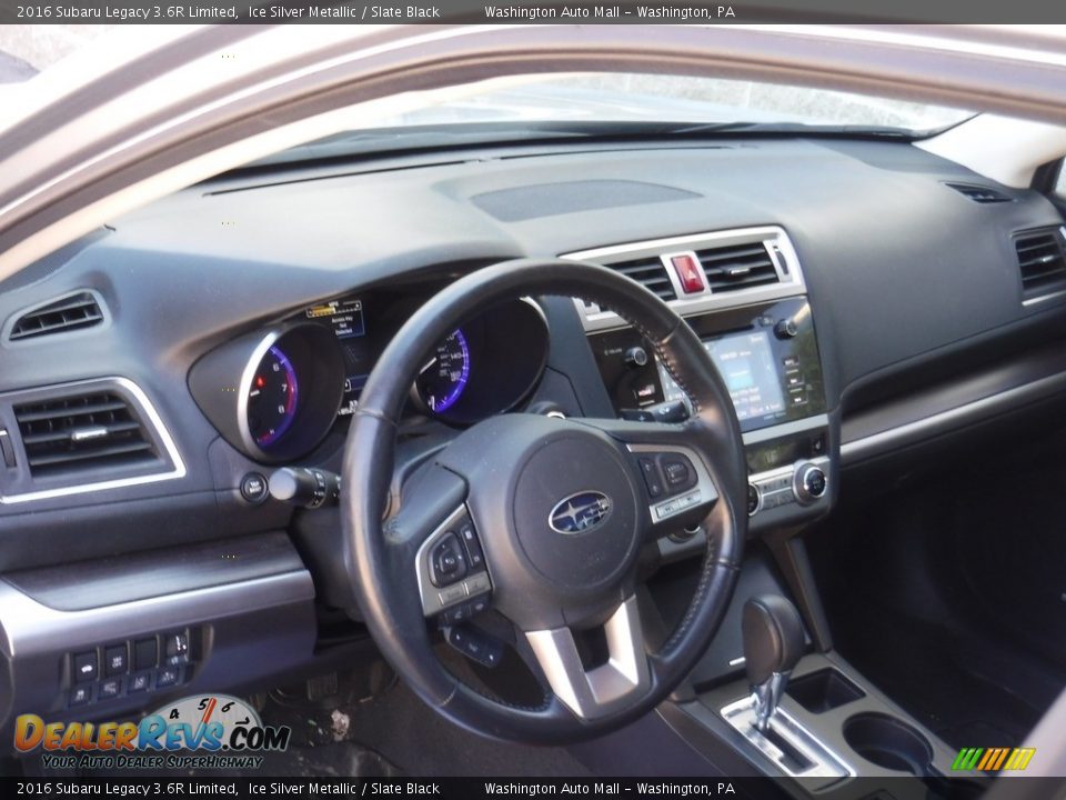 2016 Subaru Legacy 3.6R Limited Ice Silver Metallic / Slate Black Photo #11