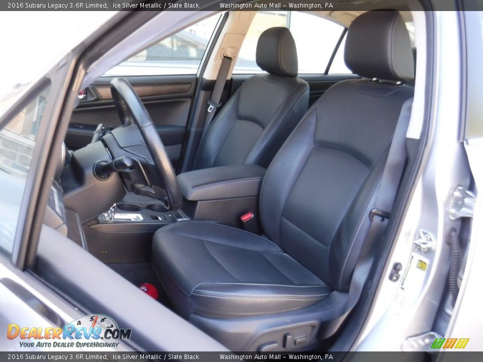 2016 Subaru Legacy 3.6R Limited Ice Silver Metallic / Slate Black Photo #16