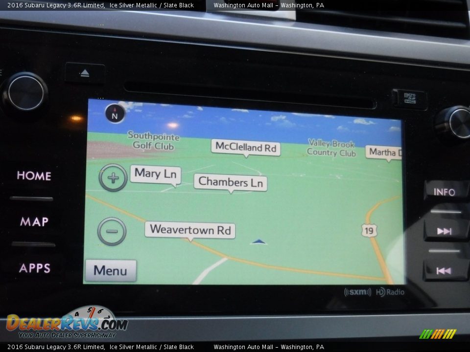 2016 Subaru Legacy 3.6R Limited Ice Silver Metallic / Slate Black Photo #19