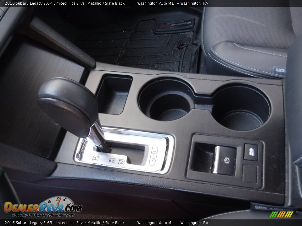 2016 Subaru Legacy 3.6R Limited Ice Silver Metallic / Slate Black Photo #22