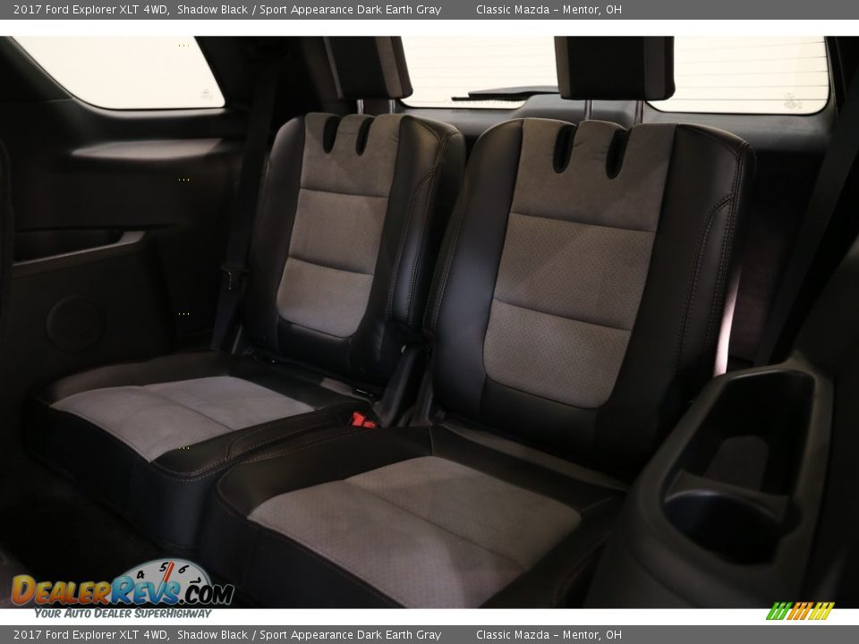 2017 Ford Explorer XLT 4WD Shadow Black / Sport Appearance Dark Earth Gray Photo #20