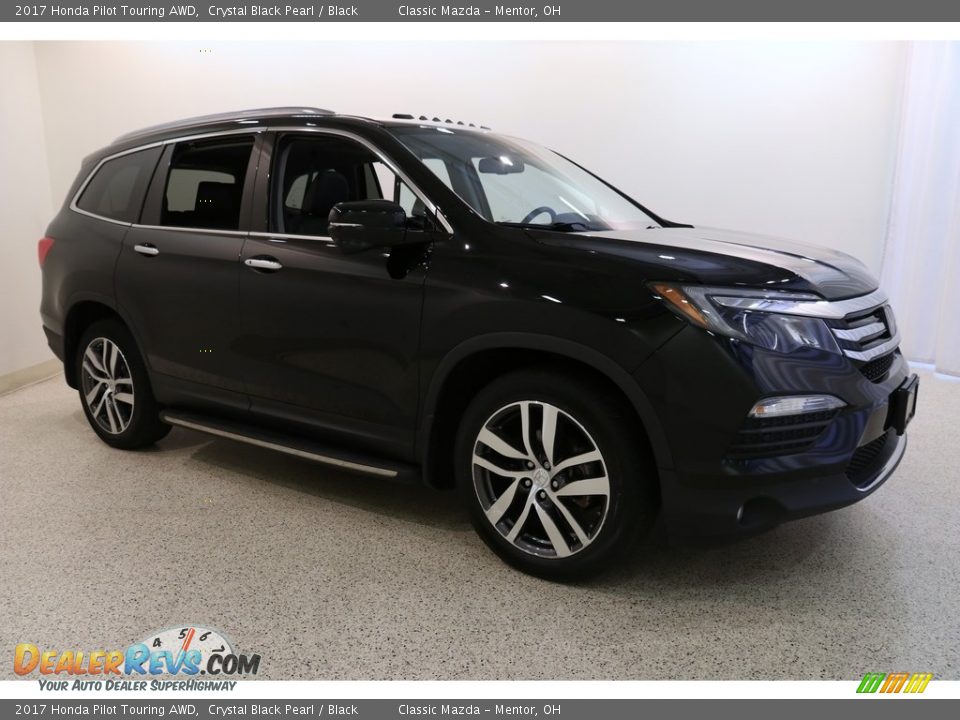 2017 Honda Pilot Touring AWD Crystal Black Pearl / Black Photo #1