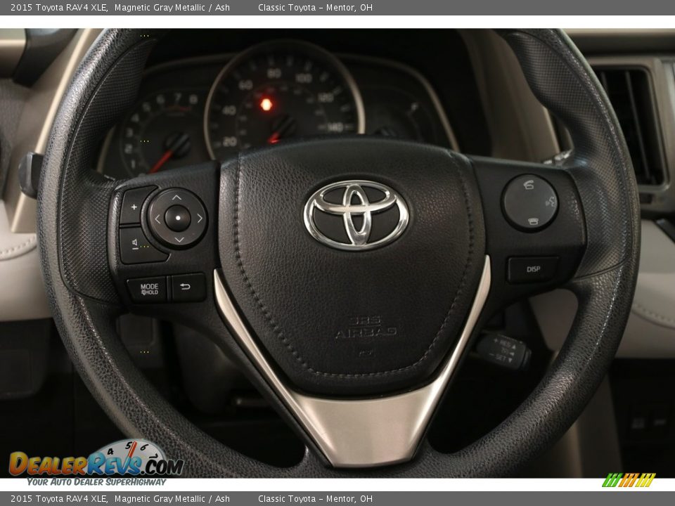 2015 Toyota RAV4 XLE Magnetic Gray Metallic / Ash Photo #6