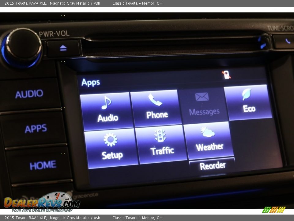 2015 Toyota RAV4 XLE Magnetic Gray Metallic / Ash Photo #9
