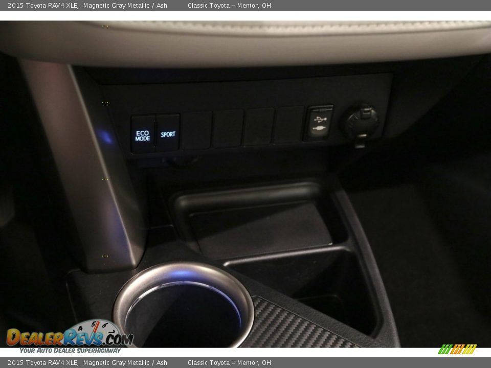 2015 Toyota RAV4 XLE Magnetic Gray Metallic / Ash Photo #12
