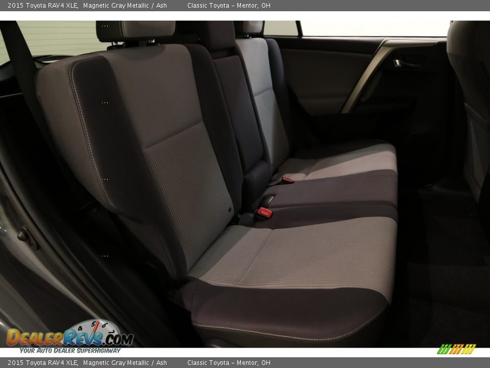 2015 Toyota RAV4 XLE Magnetic Gray Metallic / Ash Photo #14