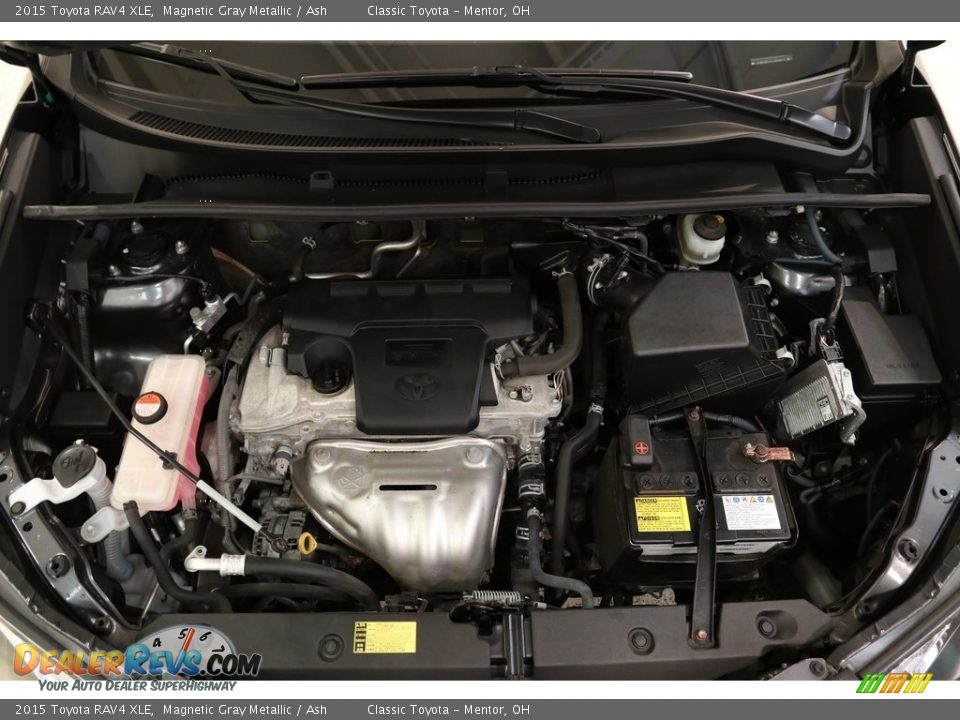2015 Toyota RAV4 XLE Magnetic Gray Metallic / Ash Photo #17
