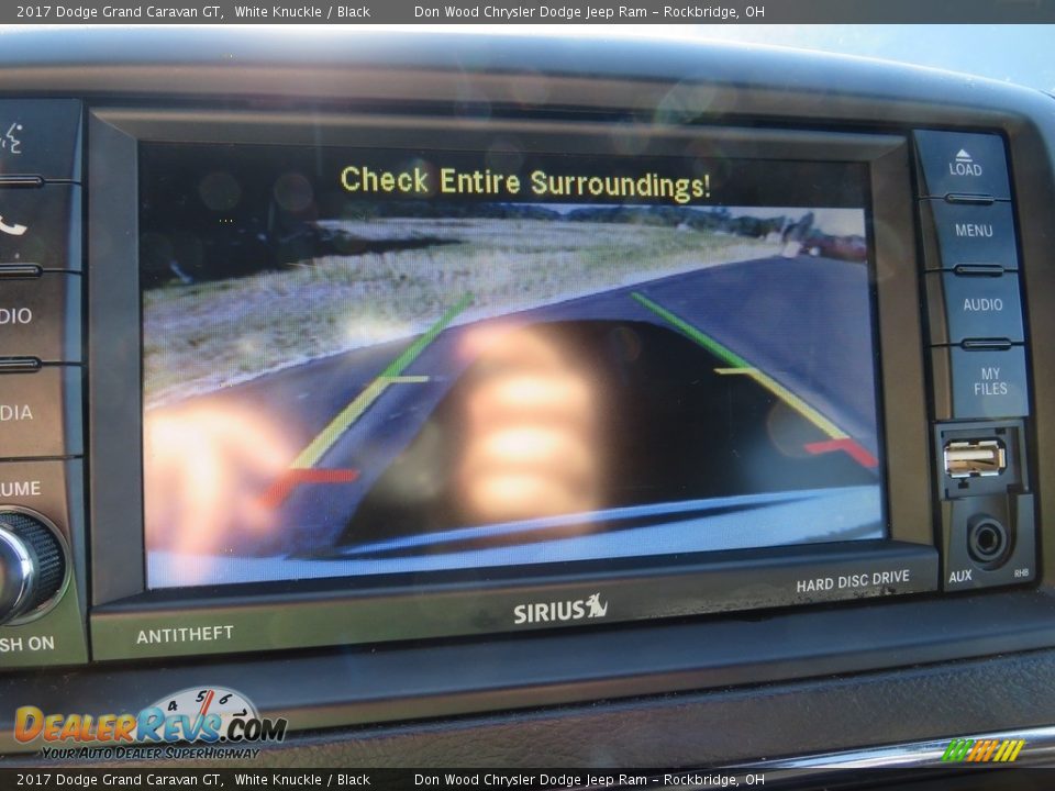 2017 Dodge Grand Caravan GT White Knuckle / Black Photo #2