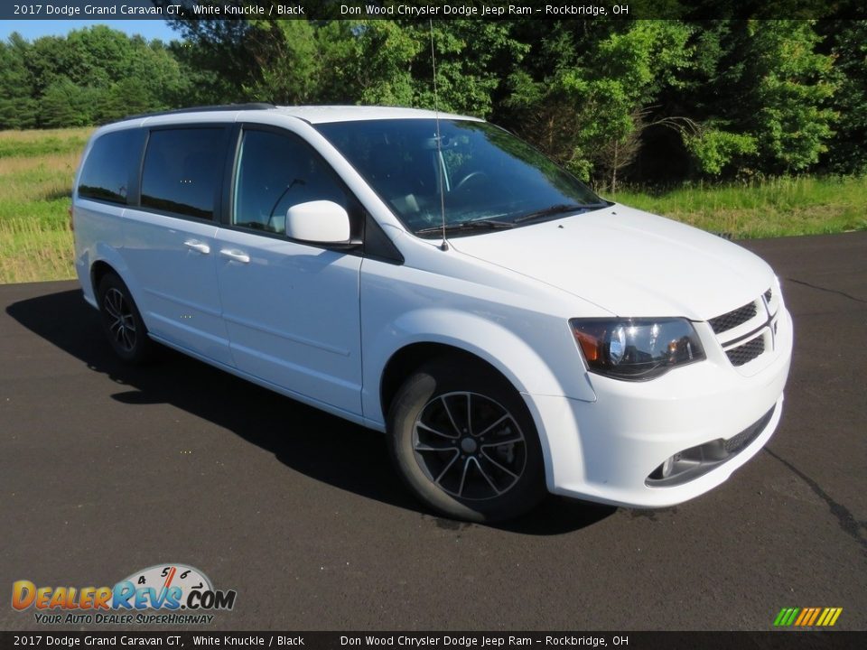 2017 Dodge Grand Caravan GT White Knuckle / Black Photo #4