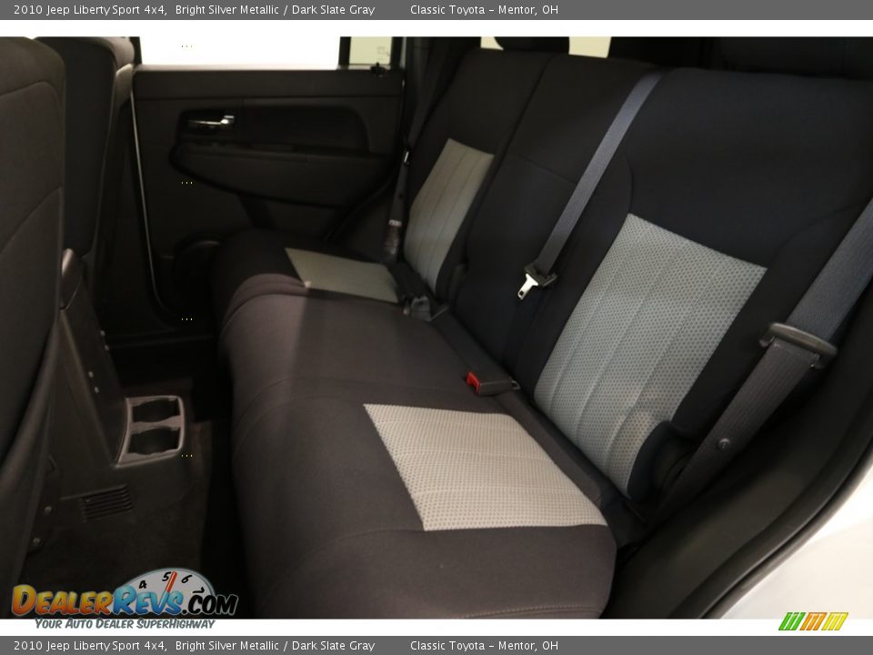 2010 Jeep Liberty Sport 4x4 Bright Silver Metallic / Dark Slate Gray Photo #14