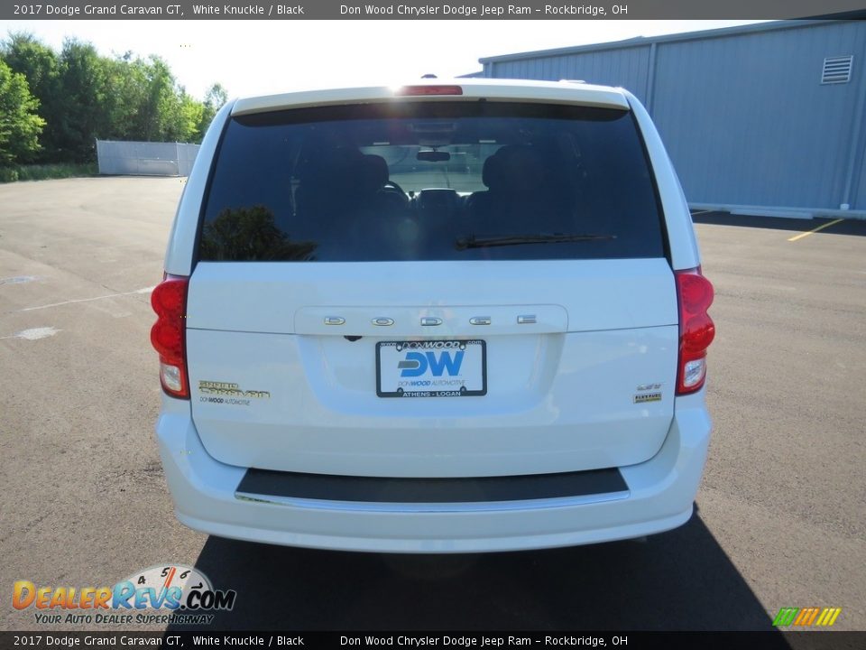 2017 Dodge Grand Caravan GT White Knuckle / Black Photo #12