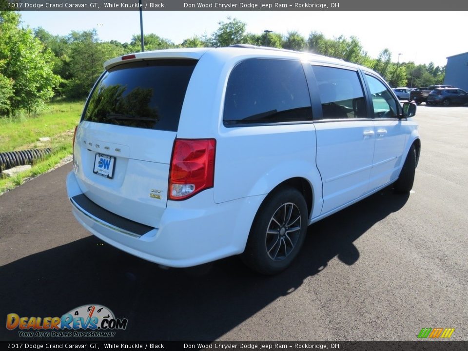 2017 Dodge Grand Caravan GT White Knuckle / Black Photo #17