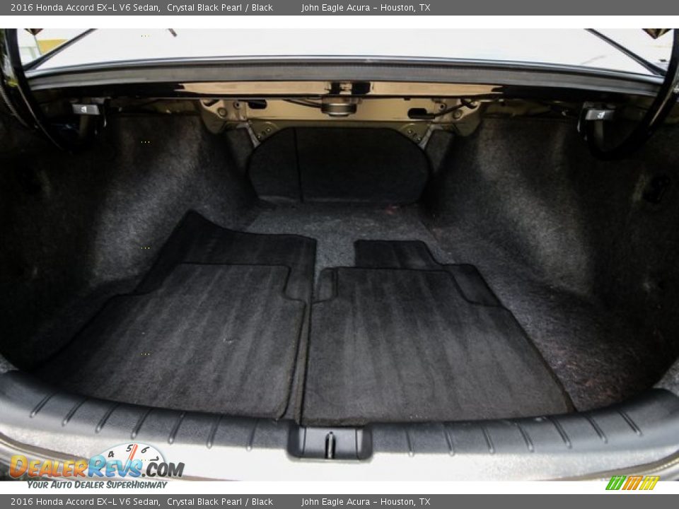 2016 Honda Accord EX-L V6 Sedan Crystal Black Pearl / Black Photo #22