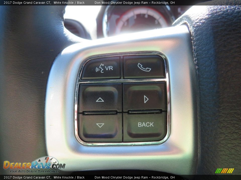 2017 Dodge Grand Caravan GT White Knuckle / Black Photo #27