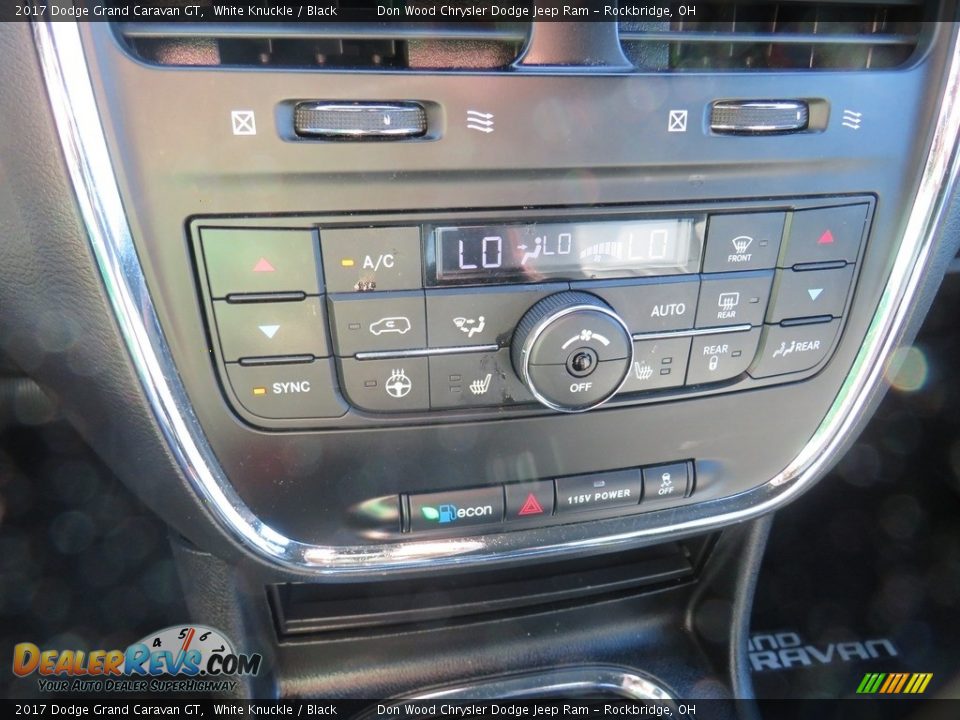 2017 Dodge Grand Caravan GT White Knuckle / Black Photo #30