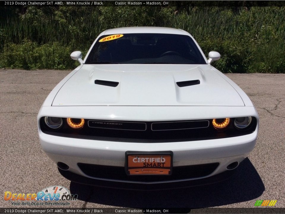 2019 Dodge Challenger SXT AWD White Knuckle / Black Photo #8