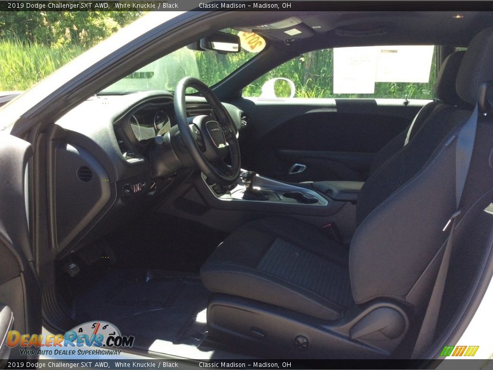 2019 Dodge Challenger SXT AWD White Knuckle / Black Photo #14