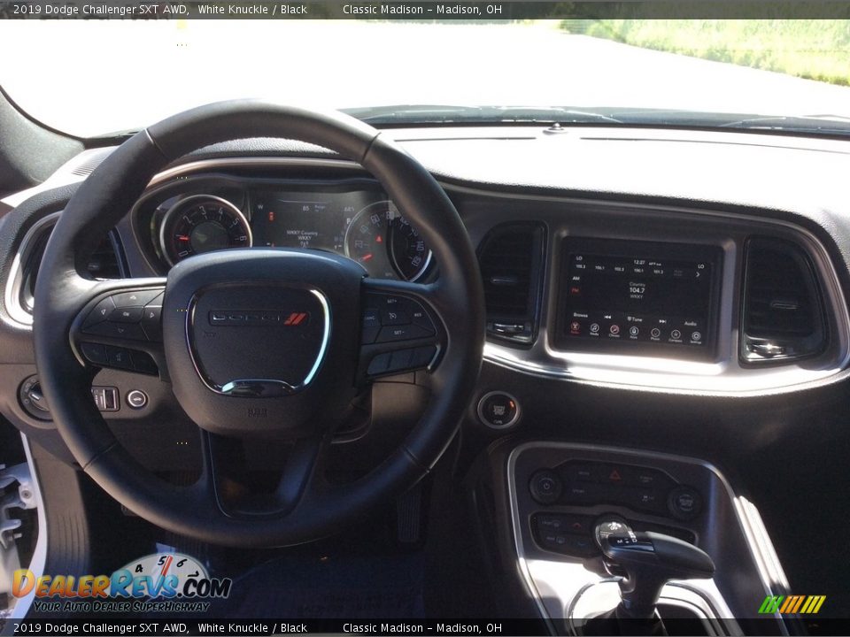 2019 Dodge Challenger SXT AWD White Knuckle / Black Photo #17