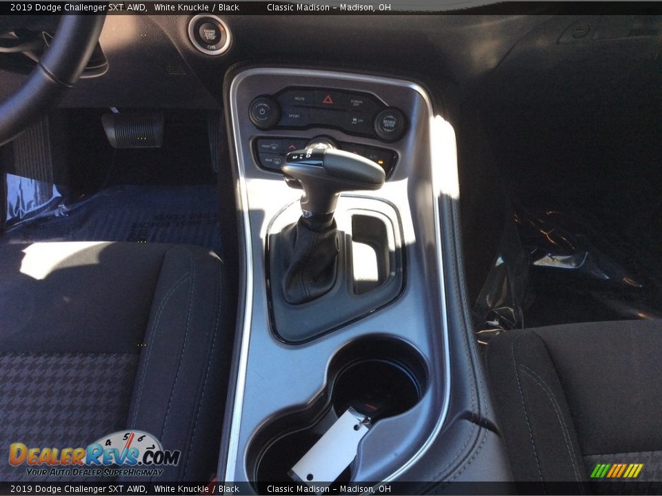 2019 Dodge Challenger SXT AWD White Knuckle / Black Photo #18