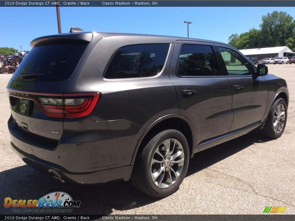 2019 Dodge Durango GT AWD Granite / Black Photo #6