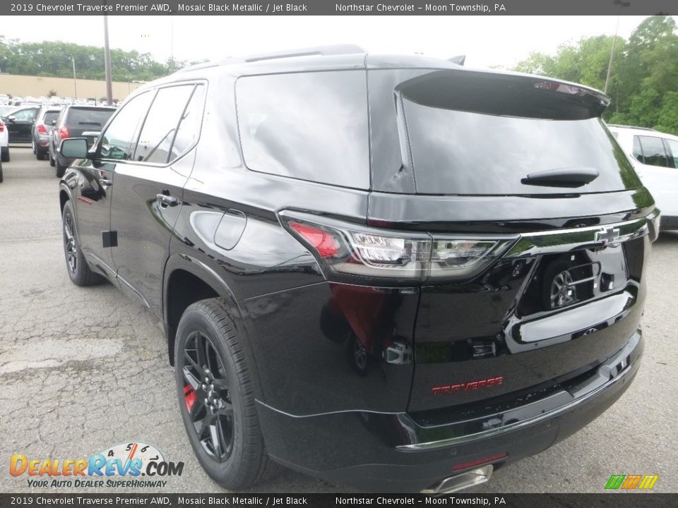 2019 Chevrolet Traverse Premier AWD Mosaic Black Metallic / Jet Black Photo #3