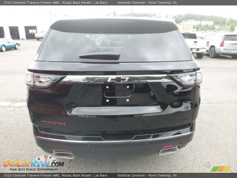 2019 Chevrolet Traverse Premier AWD Mosaic Black Metallic / Jet Black Photo #4