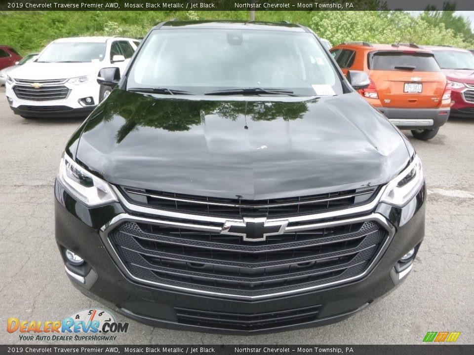 2019 Chevrolet Traverse Premier AWD Mosaic Black Metallic / Jet Black Photo #8