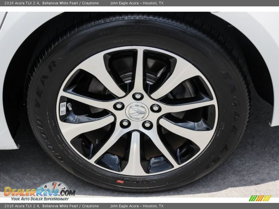 2016 Acura TLX 2.4 Bellanova White Pearl / Graystone Photo #13