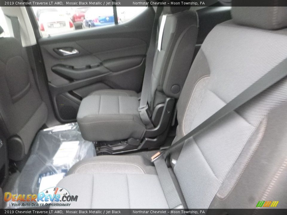 2019 Chevrolet Traverse LT AWD Mosaic Black Metallic / Jet Black Photo #12
