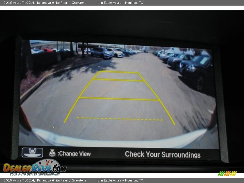 2016 Acura TLX 2.4 Bellanova White Pearl / Graystone Photo #33