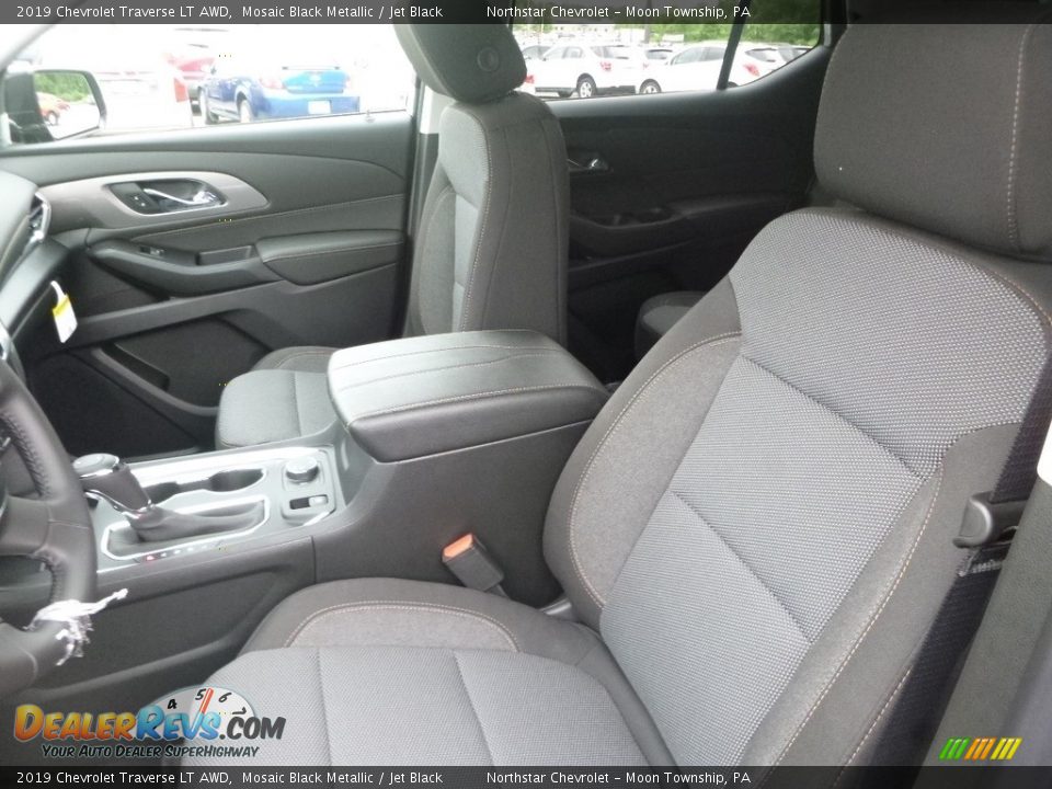 2019 Chevrolet Traverse LT AWD Mosaic Black Metallic / Jet Black Photo #16