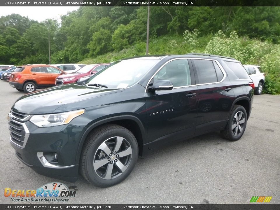 2019 Chevrolet Traverse LT AWD Graphite Metallic / Jet Black Photo #1