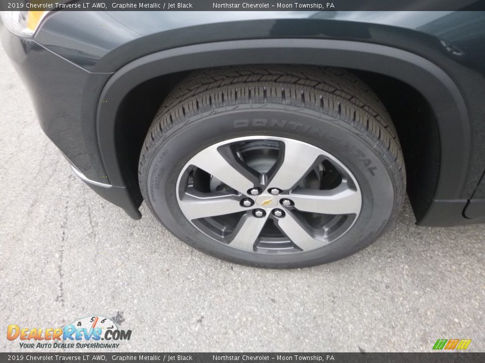 2019 Chevrolet Traverse LT AWD Graphite Metallic / Jet Black Photo #2