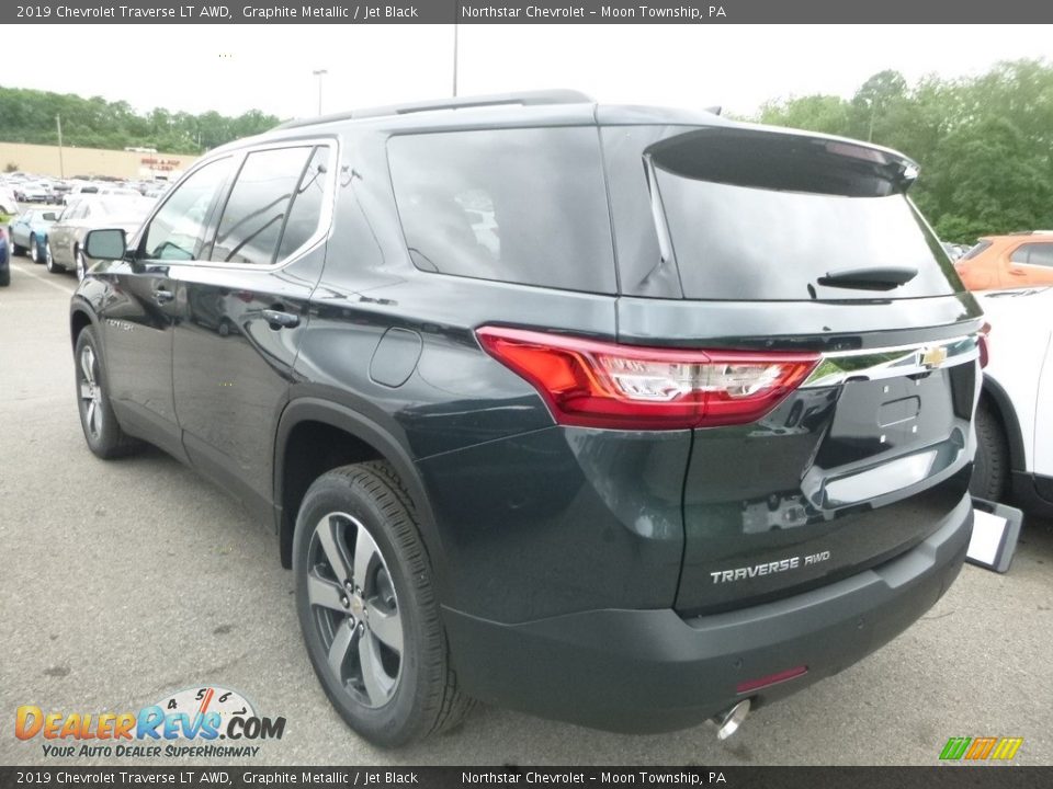 2019 Chevrolet Traverse LT AWD Graphite Metallic / Jet Black Photo #3